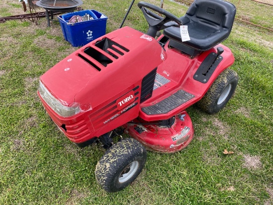 Toro 14-38 HXL Riding Mower Runs