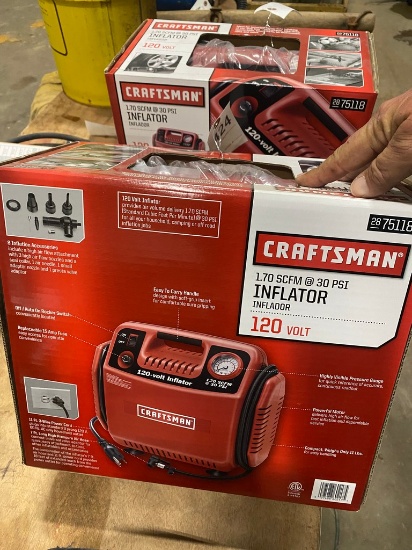 Craftsman 120 volt inflator