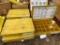 6 bins of Kar Products brass fittings