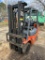 Toyota Forklift model 7FGCU25 Propane 4500lb Capacity side shift runs & operates no issues