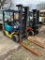 Komatsu 25 Propane Forklift 4790 lb capacity runs & operates