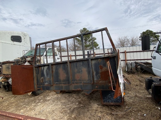20' metal Truck Bed with lift Gate