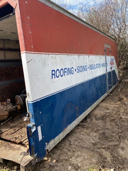 24' Truck Bed Container with content