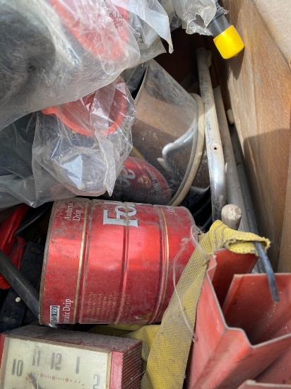 Box Full of Misc,Semi Fuel Pumps,Hoses,Mirrors