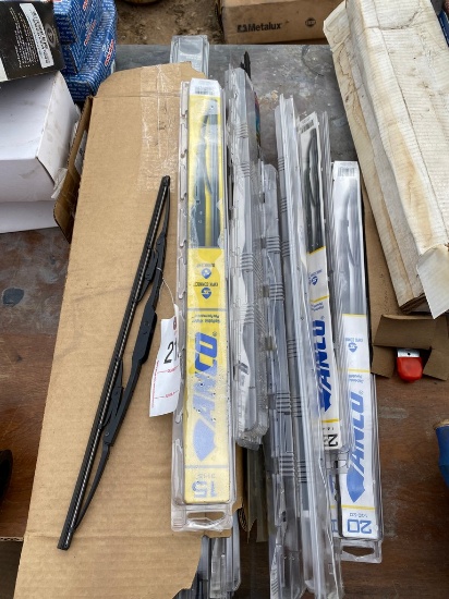 Bundle of Wiper blades misc. sizes