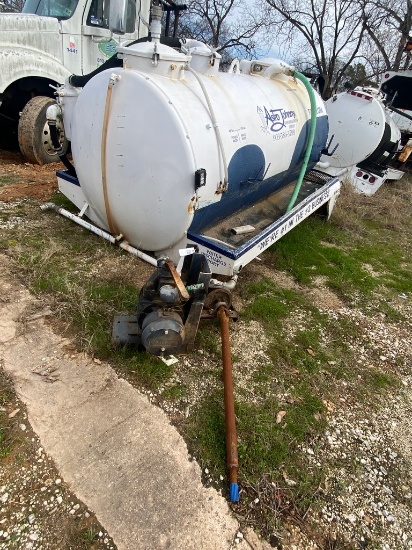 10' Water Tank Bed 1500 Gallon Tank with pump