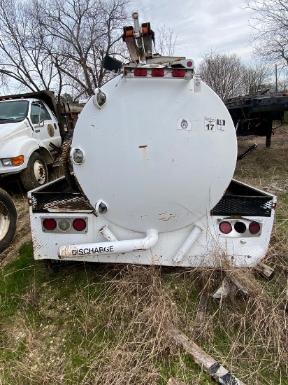 10' Water Tank Bed 1500 Gallon Tank