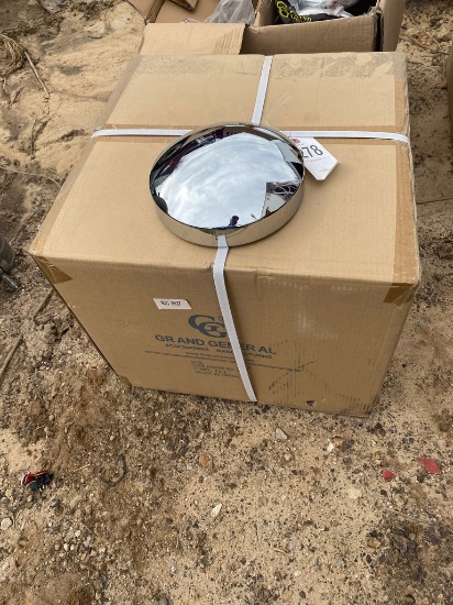 New Box full of Semi Hub Caps