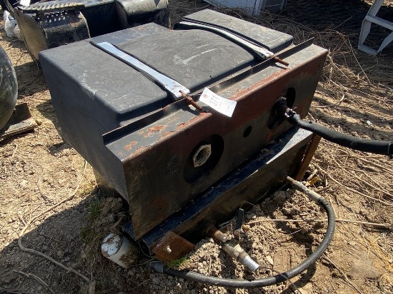 2 Hydraulic Tanks,2 sets new international headlights,Peterbuilt license plate holder & valves