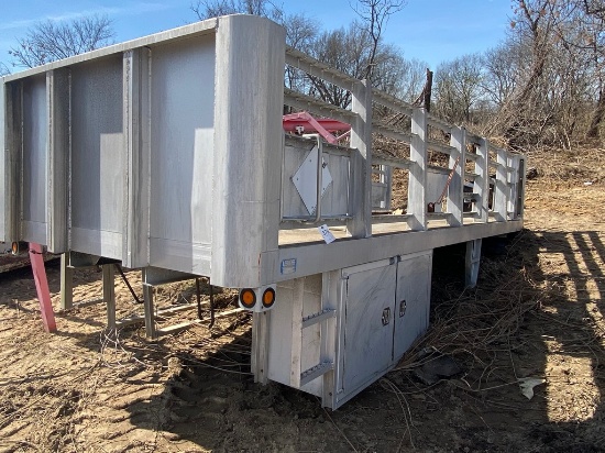 20'x8' all Alluminum Bed with sides & side boxes