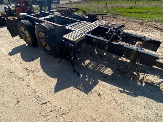 Kenworth frame with rear axles