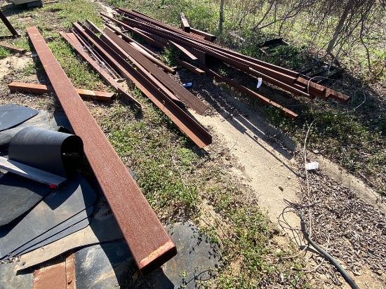 Bundle of 2" tubing & misc metal