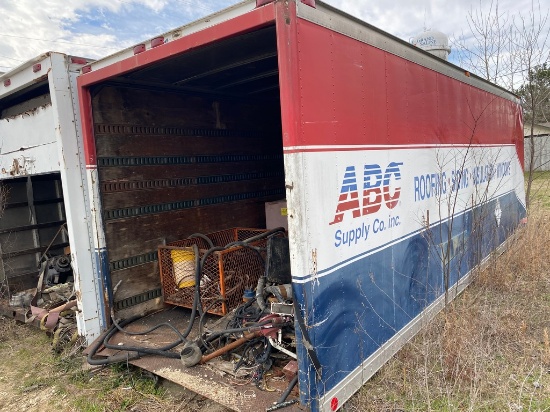 24' Box Truck Bed no content