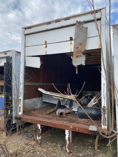 24' Box Truck Bed no content
