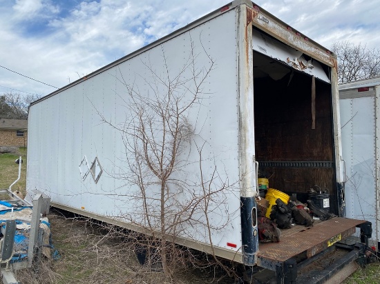 24' Box Truck Bed no content