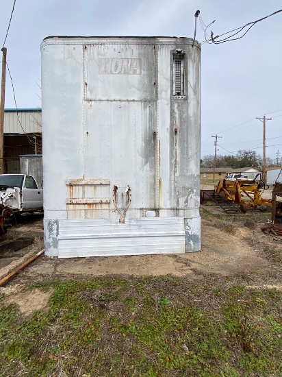 53' Storage Container Trailer with content