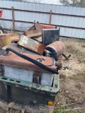 14ft. Flatbed full of hydraulic & fuel tanks