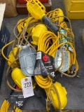 Bundle of Portable hand lamps