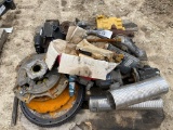 Pallet of Semi Parts,Fly Wheels,Turbos,PTOS