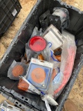 2-Crates of semi mirrors,lights,trailer lights