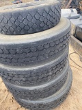 Bundle of semi tires