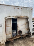 12ft. Box Truck Bed,55 Gallon Drums,semi doors,seats with all content