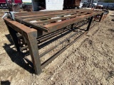 20 ft. metal Shop Table