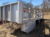 20'x8' all Alluminum Bed with sides & side boxes