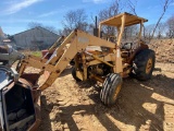 Massey Ferguson 50E With Front Loader & 6' Box Blade