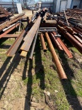 Bundle of misc pipe & metal