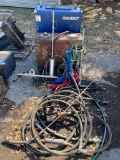 2 Fuel Tanks,Air lines, Hydraulic Lines with pump
