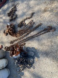 Bundle of Trolley,chains,clevises,boomers