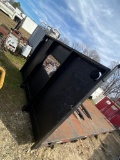 22' Flatbed with straps & rollers 102