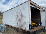 24' Box Truck Bed no content