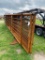 10-24ft Free standing pannels one with a gate
