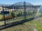 14ft. Bi Parting Entry Gate with deer cut out