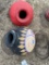 2 Clay flower pots