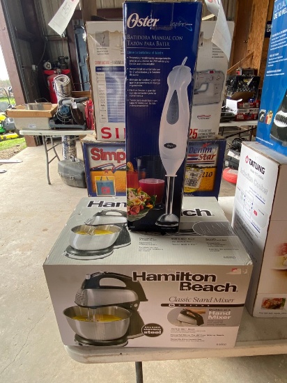Hamilton beach mixer & hand blender