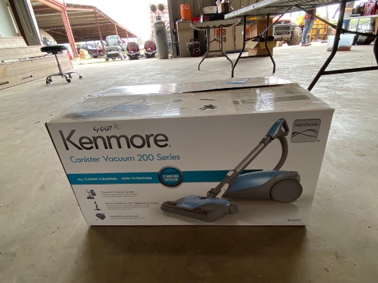 New Kenmore Canister Vacuum 200 Series