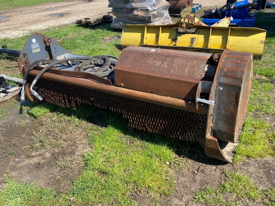 Quick Attach Mulcher new hydraulic lines