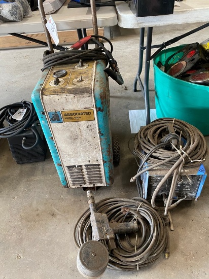 Associated battery charger & miller WC115 weld controller with spoolmatic 30A