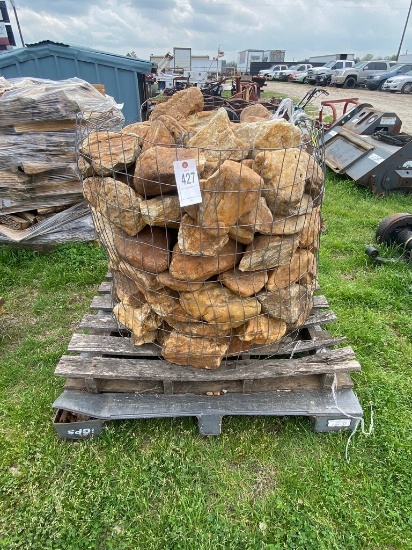 Pallet full of Rock