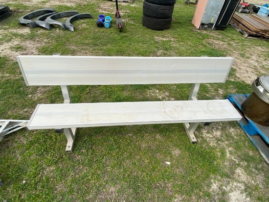 Alluminum bench