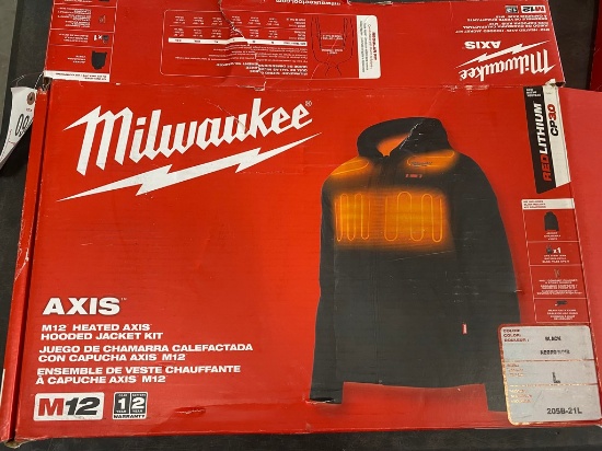 Milwaukee size XL Gray jacket, jacket only