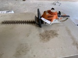 Stihl HS45 Hedge Trimmer runs