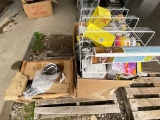 Pallet of new light bulbs/warmers