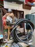Tool Tray with content & hose