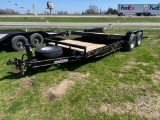 2023 Double A 22ft. Tilt Deck 7000 lb axles barely used like new has Title