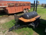 Nice Heavy Duty Smoker , with trailer with wood cage