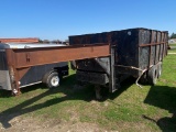 16ft. Utility trailer with gate